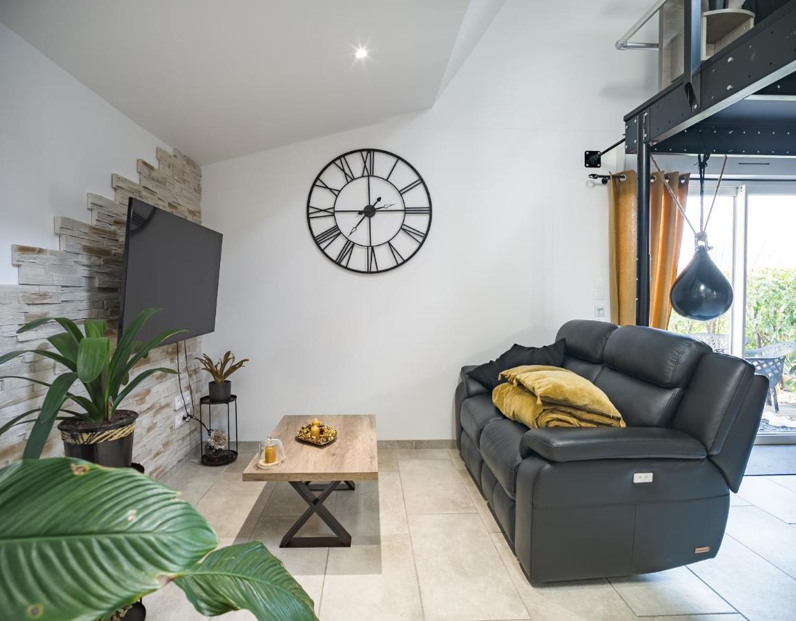 Loft Avec Jardin Et Parking Prive Apartment Troyes Exterior photo
